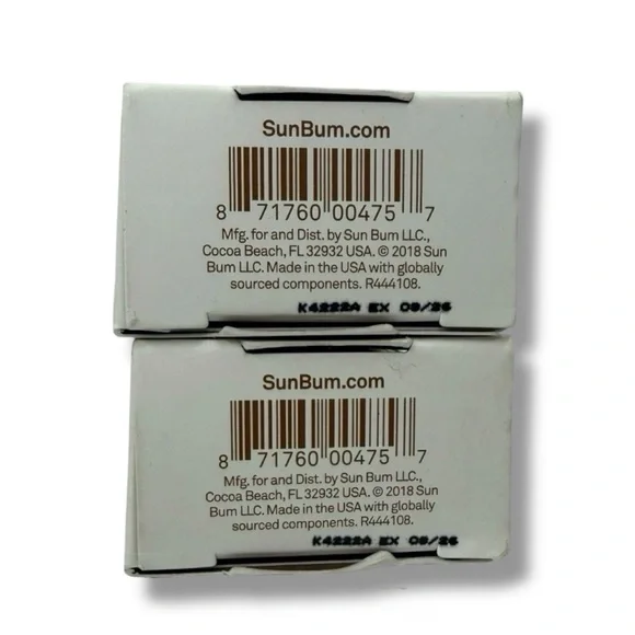 2x Sun Bum Mineral Sunscreen Face Stick SPF 50 Water Resistant 0.45oz EXP: 08/26 - Picture 4 of 4